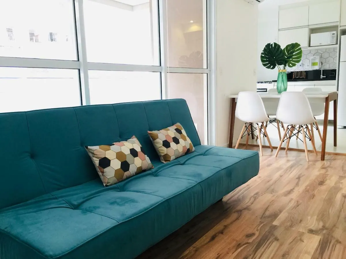 Апартаменты Apartamento Perfeito Na Rua Augusta Novo Сан-Пауло
